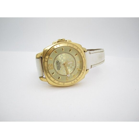 Women's Coach Quartz WR Analog 36mm Dial Causal Round Watch (F781) - Picture 6 of 9